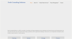 Desktop Screenshot of doshisolutions.com